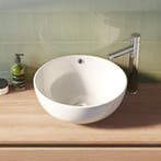 Brauer Sky Waskom - Rond - 43 cm - met Overloop - Keramiek -, Ophalen of Verzenden, Nieuw