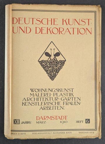 Verscheidene auteurs - Deutsche Kunst und Dekoration - Maart
