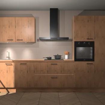 Astoria Eiken keuken Wenen 133757, Verzenden, Nieuw