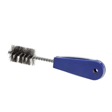 Fittingborstel 26 mm gegolfd staaldraad / met kunststof, Ophalen of Verzenden, Nieuw