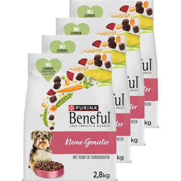 4x Beneful Kleine Genieter Rund - Groenten 2,8 kg, Verzenden, Nieuw