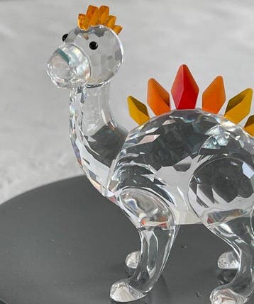 Swarovski - Edith Mair - Beeldje, Dinosaurus Dino - 7 cm -