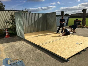 Metalen berging met 10 jaar anti-roest garantie! 3x4 meter, Ophalen, 200 tot 400 cm, 250 tot 500 cm, Schuur
