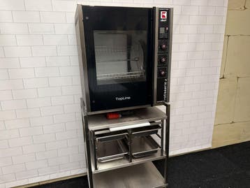 RVS Ubert RT-403 Kippengrill Grill 3 mandjes, Ophalen of Verzenden, Gebruikt, Fornuis, Frituur en Grillen