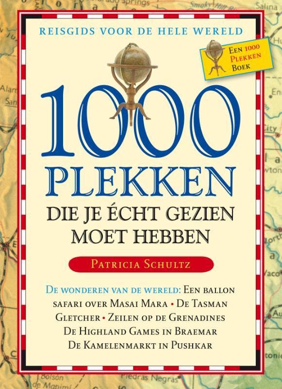1000 plekken die je echt gezien moet hebben / 1000 plekken, Boeken, Reisgidsen, Gelezen, Verzenden
