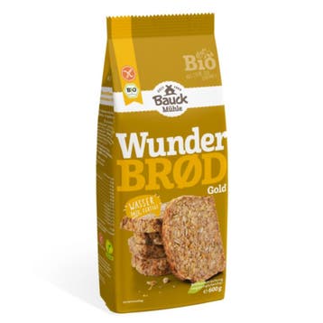Bauck Broodmix Havervolkoren Gold Biologisch 600g, Verzenden, Nieuw
