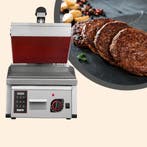 Makfry Clam Grill | 12 Burgers in 150 Sec. | Liftfunctie | 6, Ophalen of Verzenden, Nieuw in verpakking