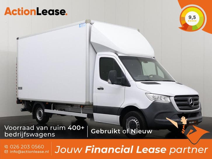 Mercedes-Benz Sprinter 316CDi Wit occasion, Auto's, Bestelauto's, Dealer onderhouden, Te koop, Zwart, Automaat, Financial lease