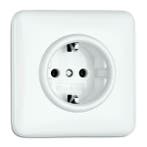 BAKELIET stopcontact wit inbouw I Gratis verzending!, Verzenden, Nieuw, Stopcontact