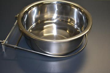 Eet of drinkbakje met klemhouder 21 cm, Ophalen of Verzenden, Nieuw