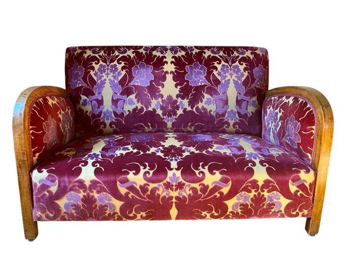 Sofa - Hout, Antiek en Kunst, Kunst | Designobjecten