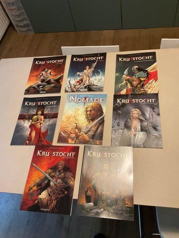 Kruistocht 1 t/m 8 - Complete reeks SC - 8 Album - Eerste, Nieuw