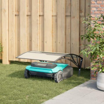 vidaXL Robotmaaiergarage Zwart 80x101x46 cm, Verzenden, Nieuw