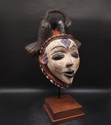Subliem - masker - Punu - Gabon (Zonder minimumprijs)