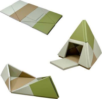 2dekans | Sunny Davi Foam Speelset – Opvouwbare Foam Mat–, Ophalen of Verzenden, Zo goed als nieuw