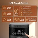 Elektrische Kachel - Keramische Ventilatorkachel - Heater -, Verzenden, Zo goed als nieuw