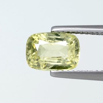 1 pcs Groen, Geel Chrysoberil - 2.09 ct - International, Nieuw