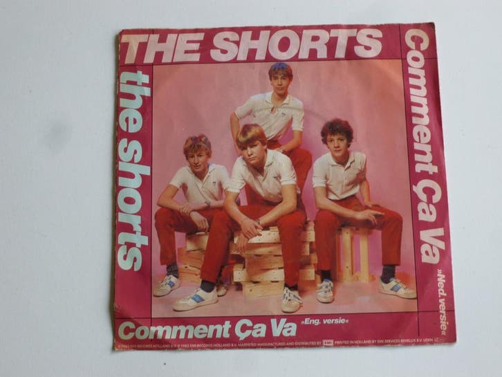 The Shorts - Comment ca va (vinyl single), Cd's en Dvd's, Vinyl Singles, Zo goed als nieuw, Ophalen of Verzenden