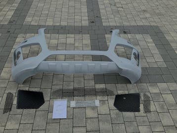 Voorbumper met rooster en bevestiging AUDI Q5 8R ABT, Verzenden, Gebruikt