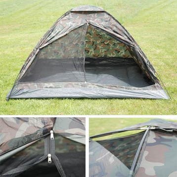 3 persoons camouflage tent nieuw