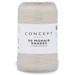Katia Concept 50 Mohair Shades - 01 ecru - Mohair Garen, Hobby en Vrije tijd, Breien en Haken, Ophalen of Verzenden, Nieuw