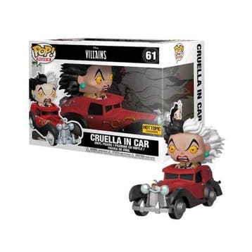 Funko Pop! Disney Villains: Cruella in Car #61 Hot Topic, Verzamelen, Verzenden, Nieuw