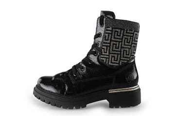 Rieker Boots in maat 39 Zwart, Verzenden, Zwart, Overige typen, Zo goed als nieuw