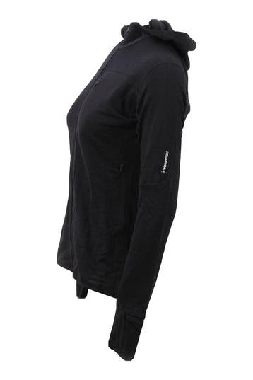 Icebreaker Hoodie in maat XS Zwart, Icebreaker, Verzenden, Zo goed als nieuw, Zwart