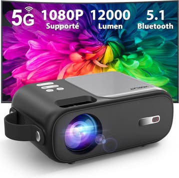 Full HD LED Beamer Smartphone | 57% Korting, HD (720), HORLAT, Ophalen of Verzenden, Zo goed als nieuw