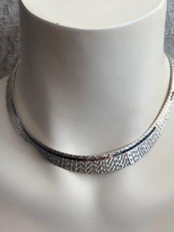 Zonder minimumprijs - Choker halsketting Zilver -