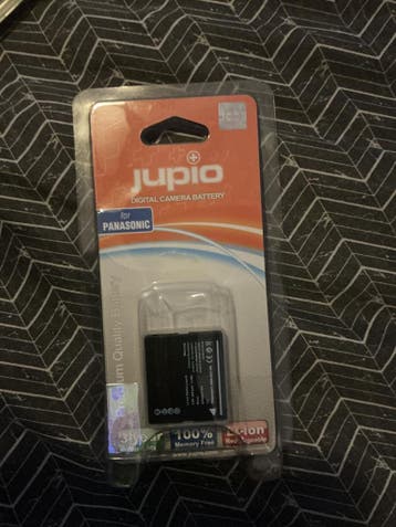 Jupio camera-accu voor Panasonic (DMW-BCF10E), Verzenden, Nieuw