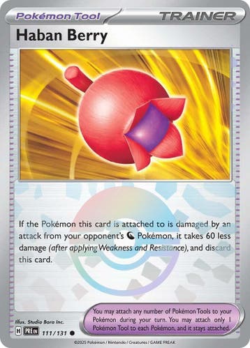 Haban Berry (Poke Ball 111), Ophalen of Verzenden, Nieuw