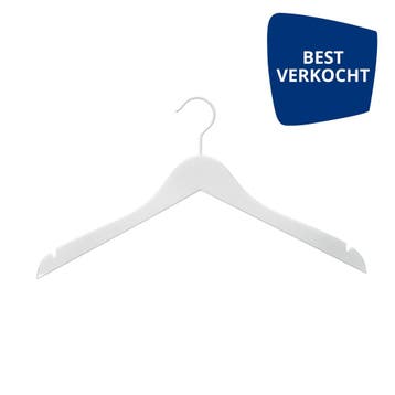 Hanger white Helena 44 cm
