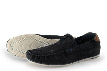 Bugatti Loafers in maat 43 Blauw, Kleding | Heren, Loafers, Bugatti, Gedragen, Verzenden