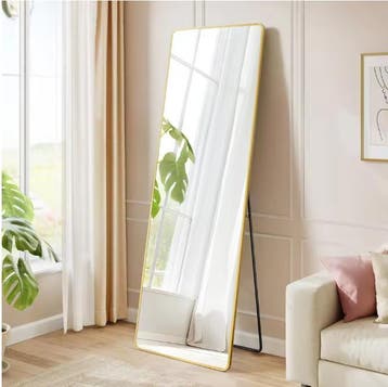 Volledige Lengte Spiegel 160×50 cm met Rechthoekig Frame, Verzenden, Nieuw