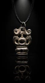 Middeleeuwse Viking-stijl Zilveren vergulde opengewerkte, Sieraden, Tassen en Uiterlijk, Antieke sieraden