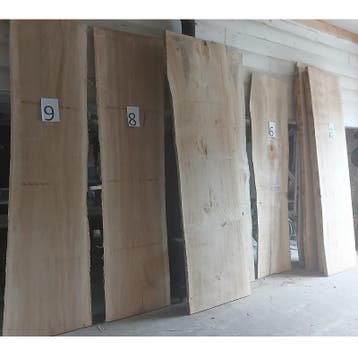 Tafel Boomstamblad, Schaaldeel, Tafelblad, Lange Eettafel,, Overige typen, Nieuw, Ophalen of Verzenden, Overige houtsoorten