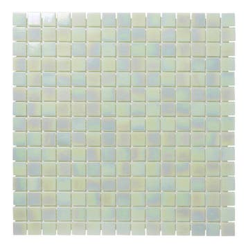 Wand & Vloer Mozaïek Tegels Factory Glas Lichtgroen - Mat.., Nieuw, Ophalen of Verzenden, 20 tot 40 cm, 10 m² of meer