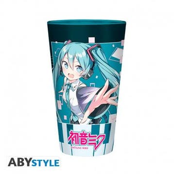Hatsune Miku Musical City XL Glas, Ophalen of Verzenden, Nieuw