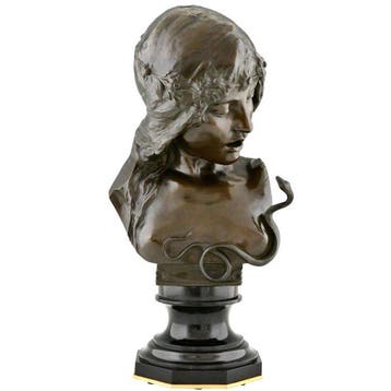 Isidore de Rudder, Luppens & Cie - sculptuur, Cleopatra Art