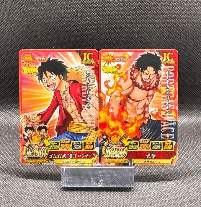 Bandai - 2 Card - One Piece - Monkey D. Luffy IC-PJ06,, Hobby en Vrije tijd, Verzamelkaartspellen | Overige