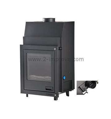 Aquaflame 17 inbouw cv-houtkachel Plat Handmatige bediening, Verzenden, Nieuw