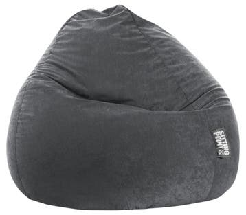 Zitzak Easy XXL - Antraciet, Verzenden, Nieuw