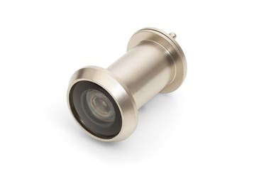 Deurspion Big Eye 200° geborsteld RVS - voor voordeur - D.., Ophalen of Verzenden, Nieuw, Rvs, Overige typen