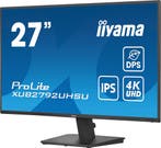 27 Iiyama ProLite XU2792UHSU-B6 4K/DP/HDMI/VGA/IPS, Computers en Software, Monitoren, Ophalen of Verzenden, Nieuw, Ultra HD (4K)