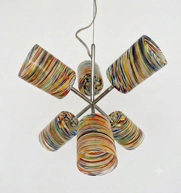 Cluster plafondlamp - Glas