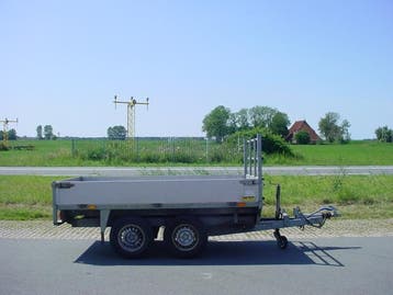 Fripaan ZTK27 achterwaartse kipper afm. 270x160cm 2700kg, Auto diversen, Ophalen, Gebruikt