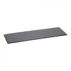 Serveerplateau | Zwart | Leisteen | 0.5 kg | 40 x 12 cm, Verzenden