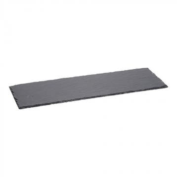 Serveerplateau | Zwart | Leisteen | 0.5 kg | 40 x 12 cm, Verzenden
