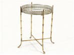 Salontafel - Staal - Gold Mirror Top